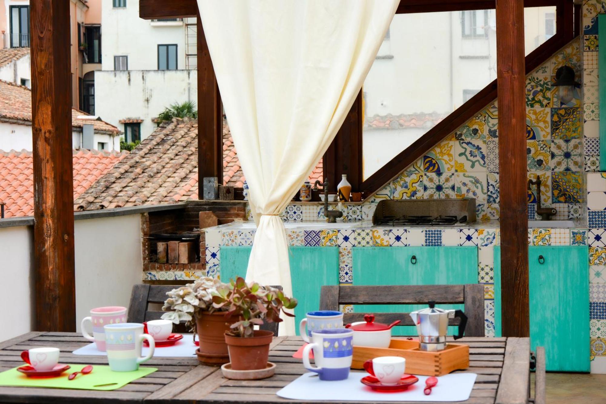 Terrazza Fruscione - Appartamento Con Terrazza Esclusiva Salerno Exterior photo
