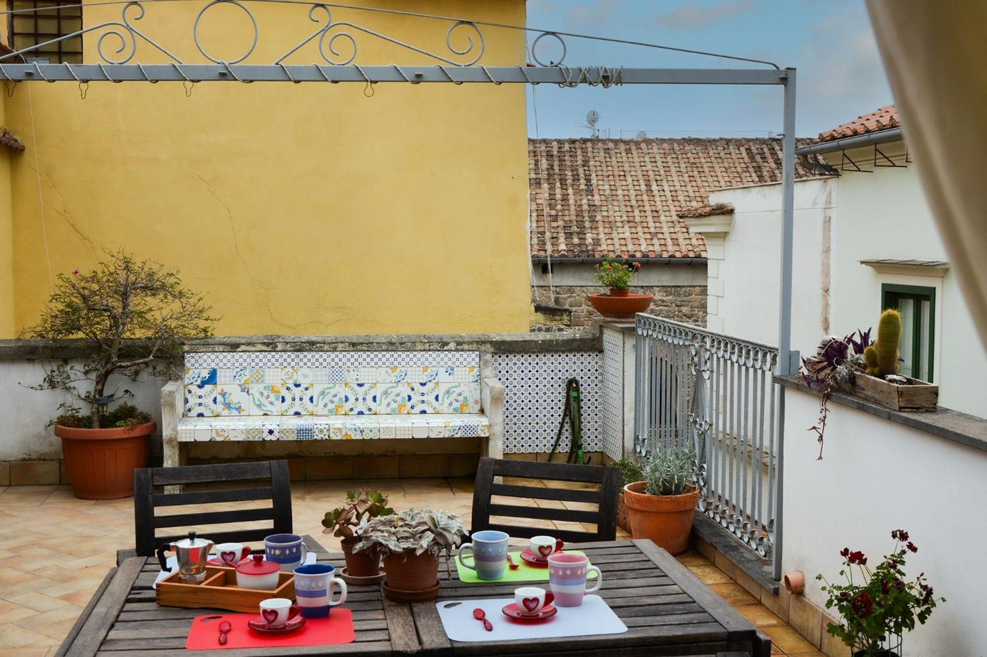 Terrazza Fruscione - Appartamento Con Terrazza Esclusiva Salerno Exterior photo